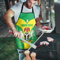 Custom Nigeria Cricket Apron Go Yellow Greens - Wonder Print Shop