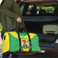 Custom Nigeria Cricket Travel Bag Go Yellow Greens - Wonder Print Shop
