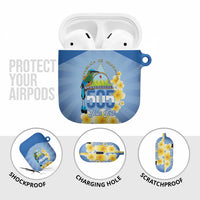 Personalized Nicaragua Independence Day AirPods Case 505 Proud Guardabarranco Sacuanjoche - Wonder Print Shop