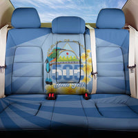 Personalized Nicaragua Independence Day Back Car Seat Cover 505 Proud Guardabarranco Sacuanjoche - Wonder Print Shop