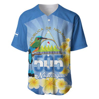 Personalized Nicaragua Independence Day Baseball Jersey 505 Proud Guardabarranco Sacuanjoche - Wonder Print Shop