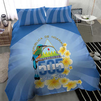 Personalized Nicaragua Independence Day Bedding Set 505 Proud Guardabarranco Sacuanjoche - Wonder Print Shop