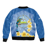 Personalized Nicaragua Independence Day Bomber Jacket 505 Proud Guardabarranco Sacuanjoche - Wonder Print Shop