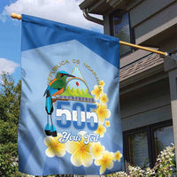 Personalized Nicaragua Independence Day Garden Flag 505 Proud Guardabarranco Sacuanjoche - Wonder Print Shop