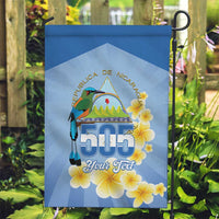 Personalized Nicaragua Independence Day Garden Flag 505 Proud Guardabarranco Sacuanjoche - Wonder Print Shop