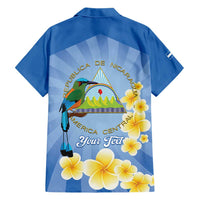 Personalized Nicaragua Independence Day Hawaiian Shirt 505 Proud Guardabarranco Sacuanjoche - Wonder Print Shop
