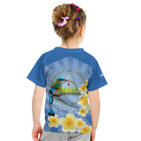 Personalized Nicaragua Independence Day Kid T Shirt 505 Proud Guardabarranco Sacuanjoche - Wonder Print Shop