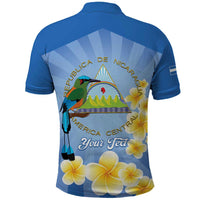 Personalized Nicaragua Independence Day Polo Shirt 505 Proud Guardabarranco Sacuanjoche - Wonder Print Shop
