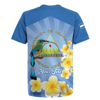 Personalized Nicaragua Independence Day Rugby Jersey 505 Proud Guardabarranco Sacuanjoche - Wonder Print Shop