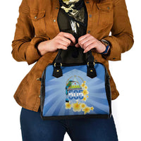 Personalized Nicaragua Independence Day Shoulder Handbag 505 Proud Guardabarranco Sacuanjoche - Wonder Print Shop