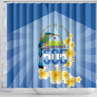Personalized Nicaragua Independence Day Shower Curtain 505 Proud Guardabarranco Sacuanjoche - Wonder Print Shop