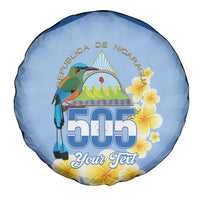 Personalized Nicaragua Independence Day Spare Tire Cover 505 Proud Guardabarranco Sacuanjoche - Wonder Print Shop
