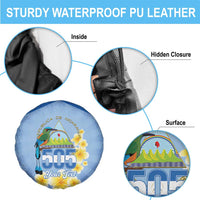 Personalized Nicaragua Independence Day Spare Tire Cover 505 Proud Guardabarranco Sacuanjoche - Wonder Print Shop