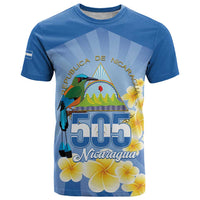 Personalized Nicaragua Independence Day T Shirt 505 Proud Guardabarranco Sacuanjoche - Wonder Print Shop
