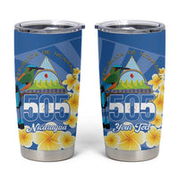 Personalized Nicaragua Independence Day Tumbler Cup 505 Proud Guardabarranco Sacuanjoche - Wonder Print Shop