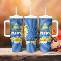 Personalized Nicaragua Independence Day Tumbler With Handle 505 Proud Guardabarranco Sacuanjoche - Wonder Print Shop