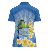 Personalized Nicaragua Independence Day Women Polo Shirt 505 Proud Guardabarranco Sacuanjoche - Wonder Print Shop
