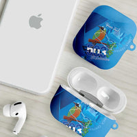 Personalized Que Viva El Salvador AirPods Case Guardabarranco 503 Independence Day Proud - Wonder Print Shop