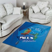 Personalized Que Viva El Salvador Area Rug Guardabarranco 503 Independence Day Proud - Wonder Print Shop