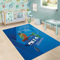 Personalized Que Viva El Salvador Area Rug Guardabarranco 503 Independence Day Proud - Wonder Print Shop