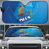 Personalized Que Viva El Salvador Auto Sun Shade Guardabarranco 503 Independence Day Proud - Wonder Print Shop