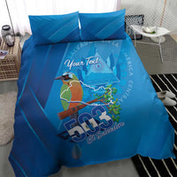 Personalized Que Viva El Salvador Bedding Set Guardabarranco 503 Independence Day Proud - Wonder Print Shop
