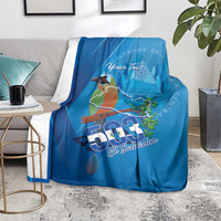 Personalized Que Viva El Salvador Blanket Guardabarranco 503 Independence Day Proud - Wonder Print Shop