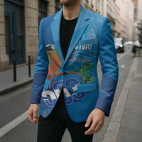 Personalized Que Viva El Salvador Blazer Guardabarranco 503 Independence Day Proud - Wonder Print Shop