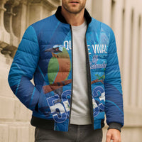 Personalized Que Viva El Salvador Bomber Puffer Jacket Guardabarranco 503 Independence Day Proud - Wonder Print Shop
