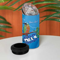 Personalized Que Viva El Salvador 4 in 1 Can Cooler Tumbler Guardabarranco 503 Independence Day Proud - Wonder Print Shop