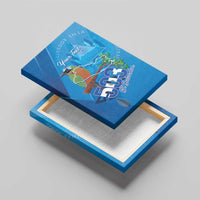 Personalized Que Viva El Salvador Canvas Wall Art Guardabarranco 503 Independence Day Proud - Wonder Print Shop