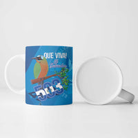 Personalized Que Viva El Salvador Ceramic Mug Guardabarranco 503 Independence Day Proud - Wonder Print Shop
