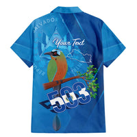 Personalized Que Viva El Salvador Family Matching Mermaid Dress and Hawaiian Shirt Guardabarranco 503 Independence Day Proud - Wonder Print Shop