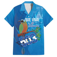 Personalized Que Viva El Salvador Hawaiian Shirt Guardabarranco 503 Independence Day Proud - Wonder Print Shop