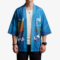 Personalized Que Viva El Salvador Kimono Guardabarranco 503 Independence Day Proud - Wonder Print Shop