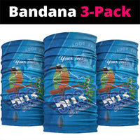 Personalized Que Viva El Salvador Neck Gaiter Guardabarranco 503 Independence Day Proud - Wonder Print Shop