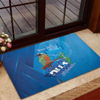 Personalized Que Viva El Salvador Rubber Doormat Guardabarranco 503 Independence Day Proud - Wonder Print Shop