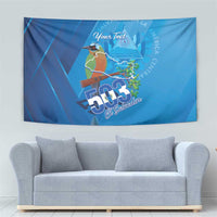 Personalized Que Viva El Salvador Tapestry Guardabarranco 503 Independence Day Proud - Wonder Print Shop