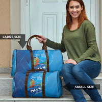 Personalized Que Viva El Salvador Travel Bag Guardabarranco 503 Independence Day Proud - Wonder Print Shop