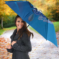Personalized Que Viva El Salvador Umbrella Guardabarranco 503 Independence Day Proud - Wonder Print Shop
