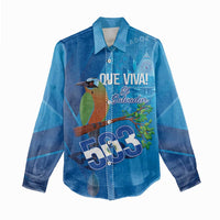 Personalized Que Viva El Salvador Women Casual Shirt Guardabarranco 503 Independence Day Proud - Wonder Print Shop