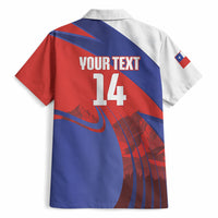 Custom Chile Rugby 2026 Hawaiian Shirt Vamos Los Condores Red Version