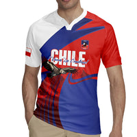 Custom Chile Rugby 2026 Rugby Jersey Vamos Los Condores Red Version