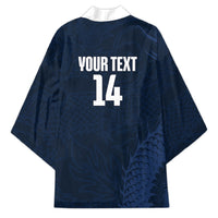 Custom Hong Kong Rugby 2026 Kimono Go Dragon Blue Version