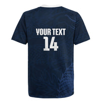Custom Hong Kong Rugby 2026 Rugby Jersey Go Dragon Blue Version