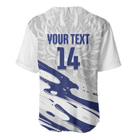 Custom Hong Kong Rugby 2026 Baseball Jersey Go Dragon White Version