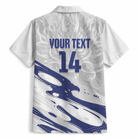 Custom Hong Kong Rugby 2026 Hawaiian Shirt Go Dragon White Version
