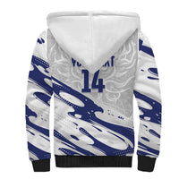 Custom Hong Kong Rugby 2026 Sherpa Hoodie Go Dragon White Version