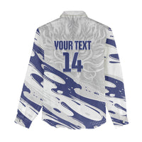 Custom Hong Kong Rugby 2026 Women Casual Shirt Go Dragon White Version