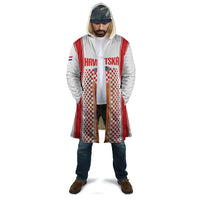 Custom Croatia Football 2026 Cloak Hrvatska Checkerboard Trophy Style